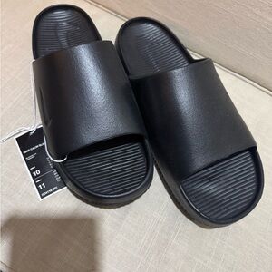 Nike Black Calm Slide Sandals Mens New